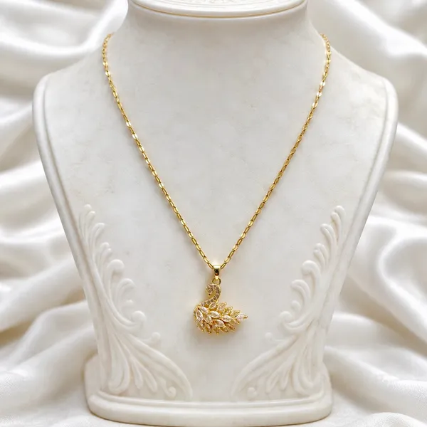 Gold_18K_Plated_Stainless_Steel_Swan_Ad_Stone_Pendant_Necklace