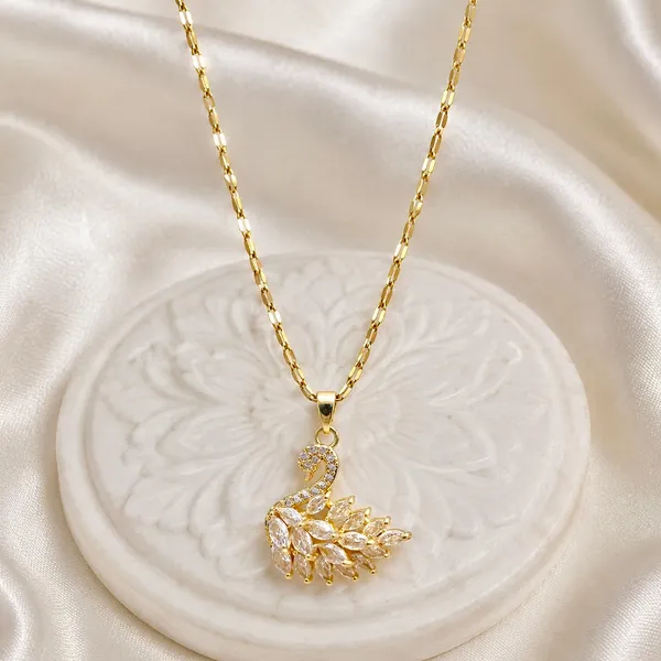 Gold_18K_Plated_Stainless_Steel_Swan_Ad_Stone_Pendant_Necklace