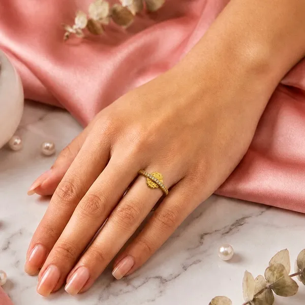 Gold_Micro_Plated_Ad_Crystal_Floral_Ring_For_Women