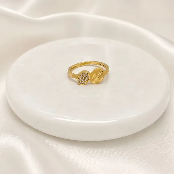 Gold_Micro_Plated_Copper_Ad_Crystal_Dual_Disc_Ring_For_Women
