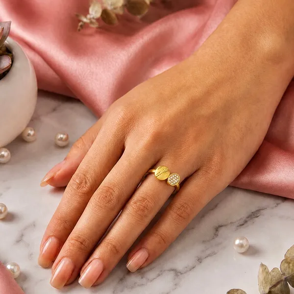 Gold_Micro_Plated_Copper_Ad_Crystal_Dual_Disc_Ring_For_Women