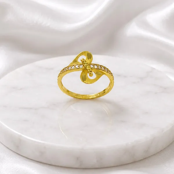 Gold_Micro_Plated_Copper_Ad_Stone_Infinity_Ring_For_Women
