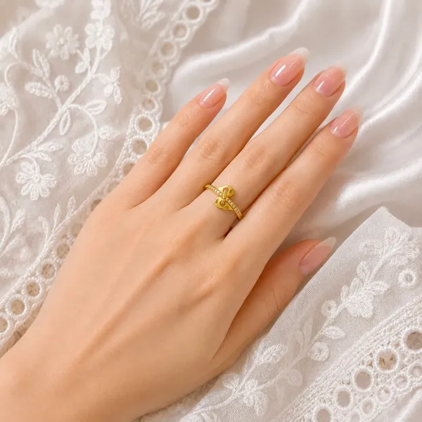 Gold_Micro_Plated_Copper_Ad_Stone_Infinity_Ring_For_Women
