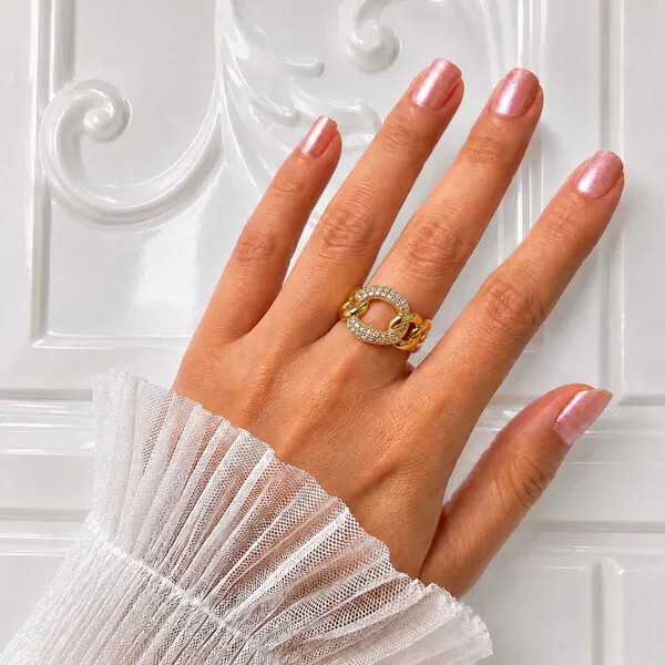 Gold_18K_Plated_Chunky_Chain_Ad_Stone_Statement_Ring_For_Women