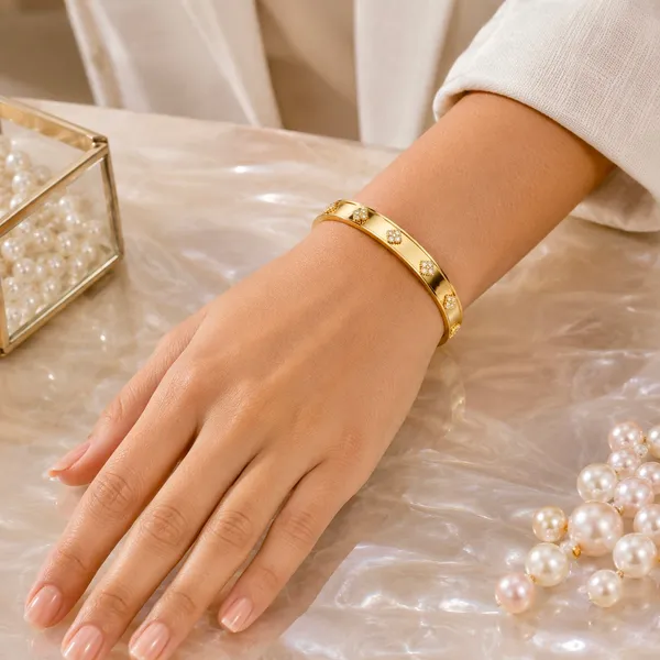 Gold_18K_Plated_Floral_Motif_Ad_Crystal_Anti_Tarnish_Bracelet