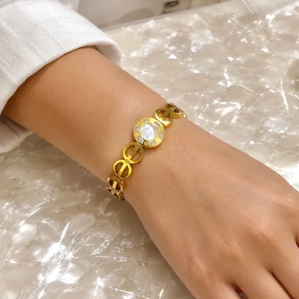 Gold_18K_Plated_Mother_Of_Pearl_Crystal_Geometric_Link_Bracelet