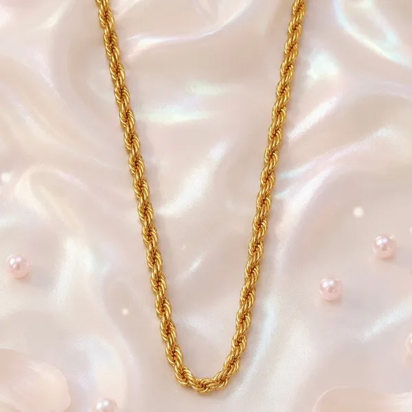 Gold_Micro_Plated_Rope_Twist_Neck_Chain_For_Women