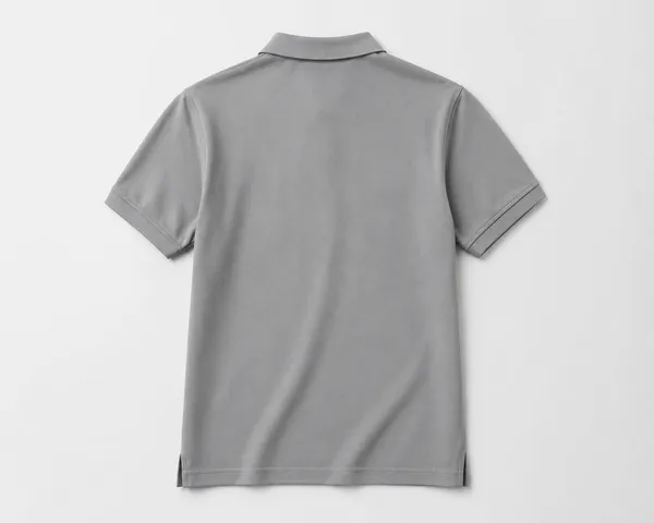 Grey_Polyester-Cotton_Regular_Fit_Polo_T-Shirt_For_Men