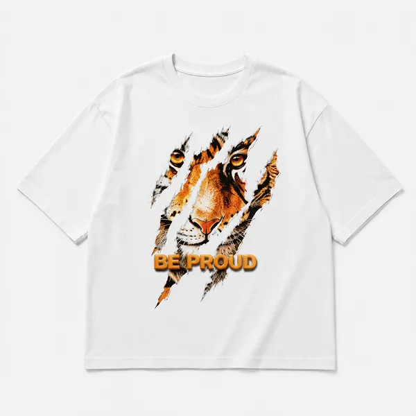 White_Cotton-Lycra_Oversized_Graphic_Tee_For_Men