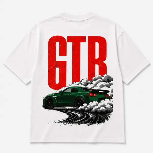 White_Cotton-Lycra_Oversized_Graphic_Tee_For_Men