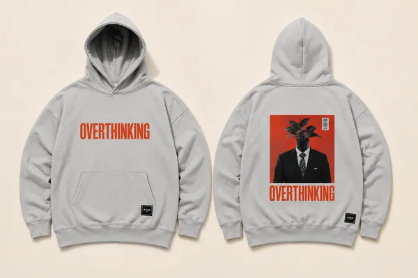 Grey_Polyester-Cotton_Hoodie_For_Men