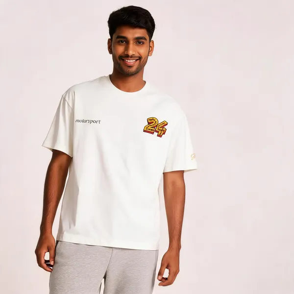 White_Cotton-Lycra_Oversized_Graphic_Tee_For_Men