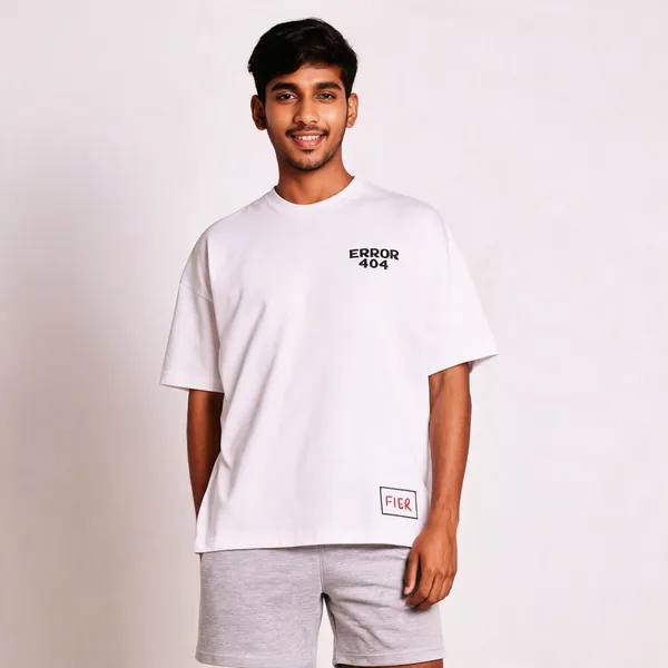 White_Cotton-Lycra_Crew_Neck_Graphic_T-Shirt_For_Men