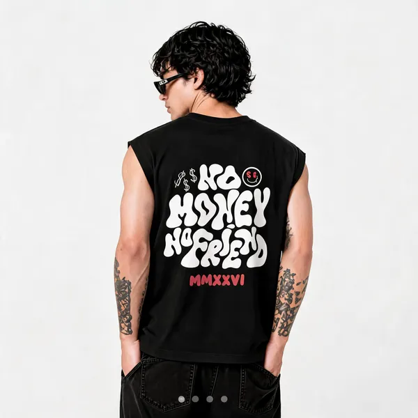 Black_Cotton-Lycra_Sleeveless_Oversized_Graphic_Tee_For_Men