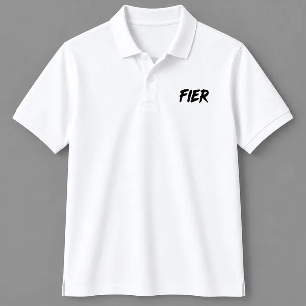 White_Polyester-Cotton_Regular_Fit_Polo_T-Shirt_For_Men