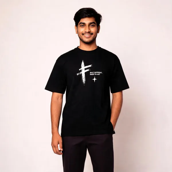 Black_Cotton-Lycra_Oversized_Graphic_Tee_For_Men