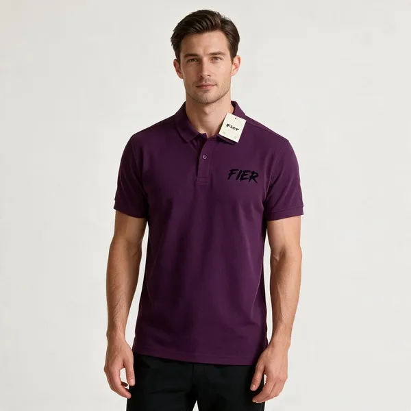 Purple_Cotton-Polyester_Regular_Fit_Polo_T-Shirt_For_Men