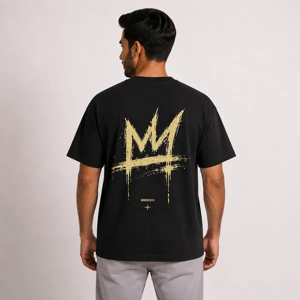 Black_Cotton-Lycra_Oversized_Graphic_Tee_For_Men