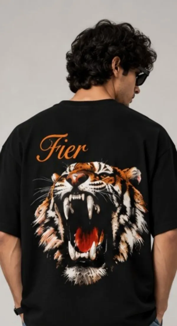 Black_Cotton-Lycra_Oversized_Graphic_Tee_For_Men