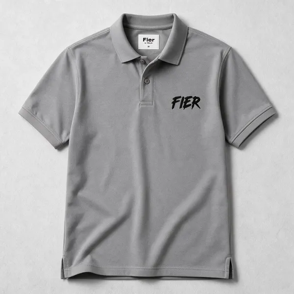 Grey_Polyester-Cotton_Regular_Fit_Polo_T-Shirt_For_Men