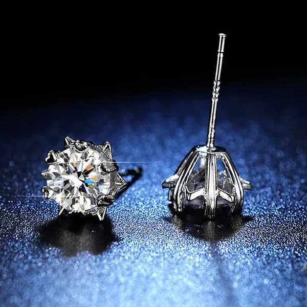 Silver_plated_The_Crown_Solitaires_Earrings