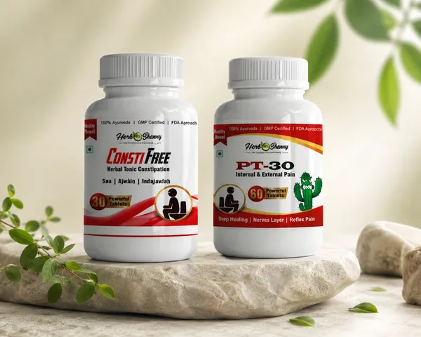 HerboBeans_ConstiFree_Ayurvedic_Capsules_&_Herbo_Beans_PT_30_Internal_And_External_Piles_Capsules_60_Count
