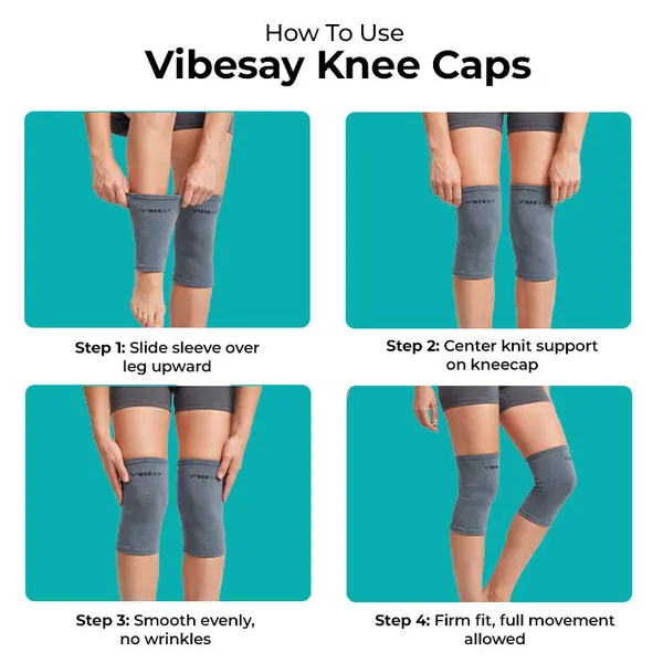 Vibesay_Knee_Cap_4_Way_Compression_Support