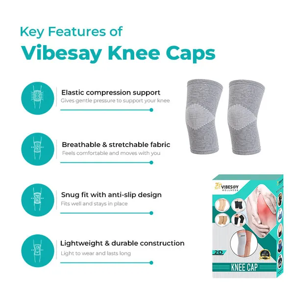 Vibesay_Knee_Cap_2d_Compression_Support