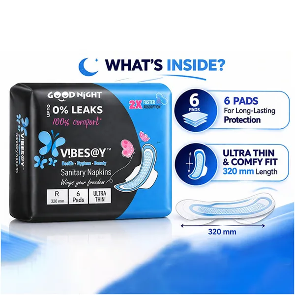 Pack_Of_4_Vibesay_Black_Night_Secure_Ultra_Xxl_Sanitary_Pads_For_Women