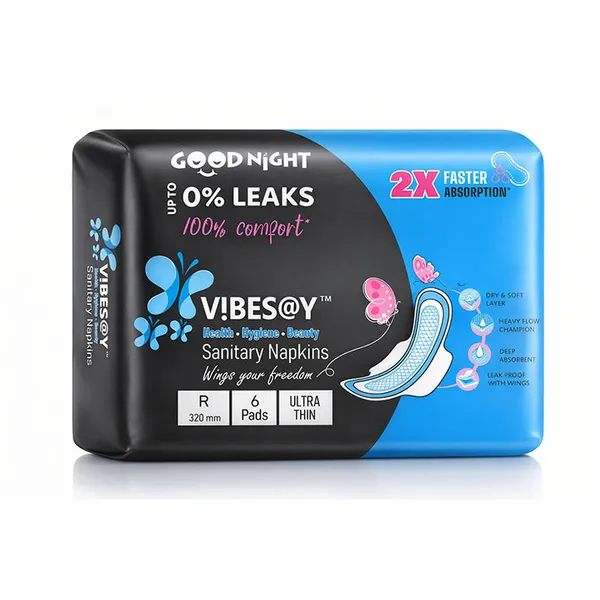 Pack_Of_4_Vibesay_Black_Night_Secure_Ultra_Xxl_Sanitary_Pads_For_Women