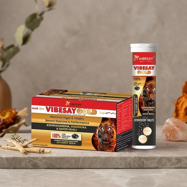 Vibesay_Gold_Ayurvedic_Daily_Wellness_Combo_Capsules_Tablets