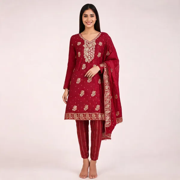 Maroon_Cotton_Zari_Floral_Embroidered_Unstitched_Suit_For_Women