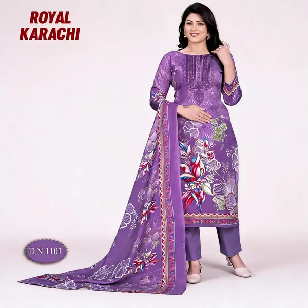 Purple_Cotton_Printed_Straight_Unstitched_Salwar_Suit_For_Women