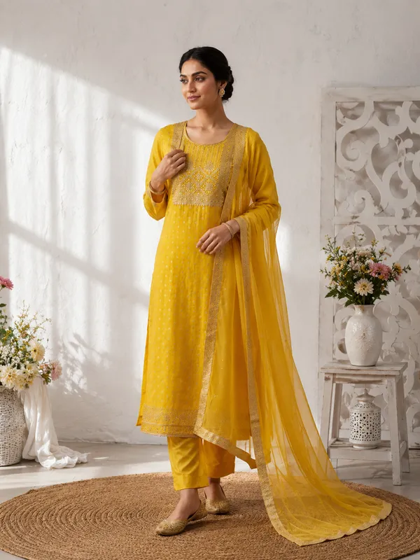 Premium_Yellow_Dola_Jacquard_Embroidered_Unstitched_Kurta_Set_for_Women_|_Elegant_Dress_Material_with_Dupatta