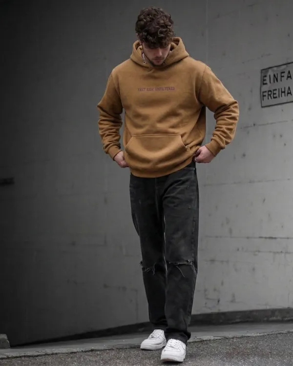 Mustard_Cotton_Fleece_Graphic_Print_Hoodie_For_Unisex