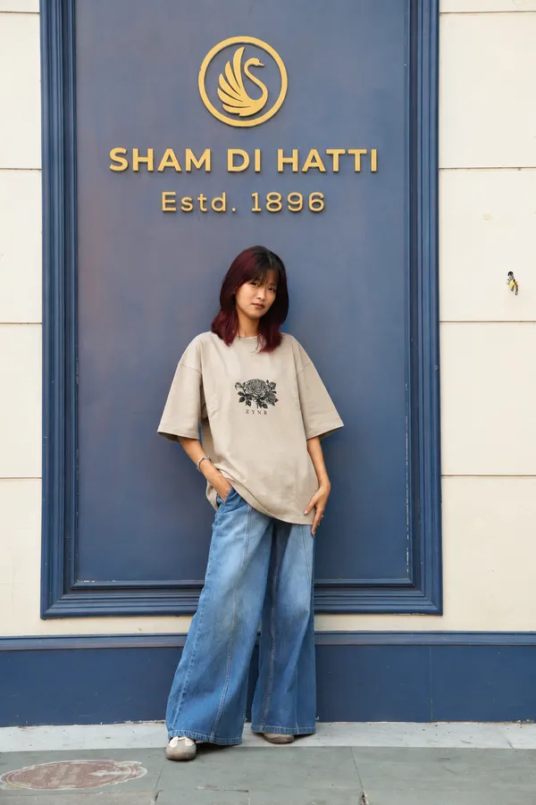 Beige_Cotton_Oversized_Graphic_Print_T-Shirt_For_Unisex