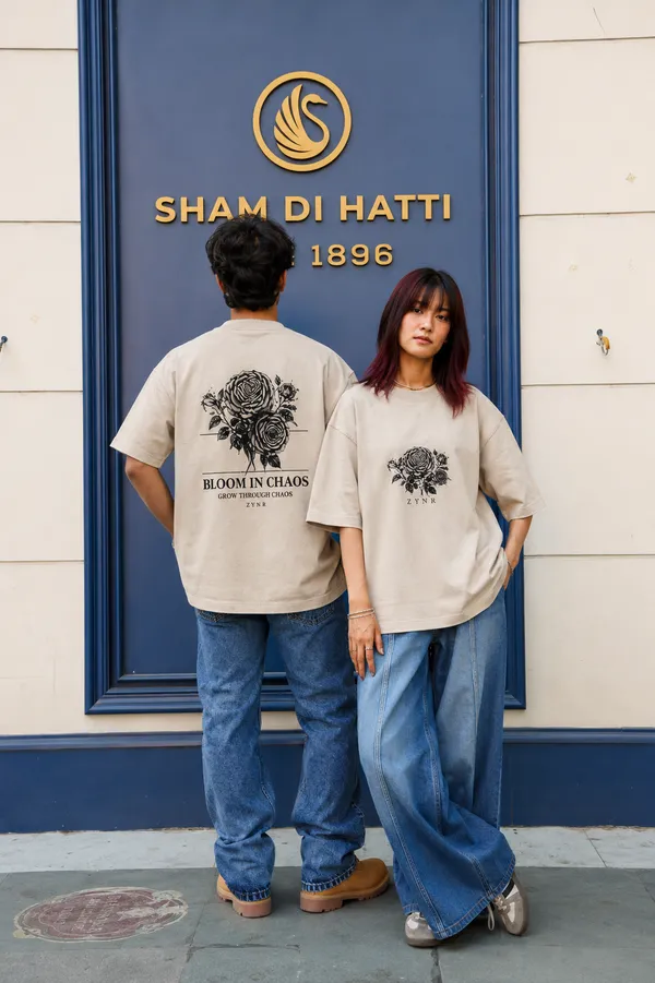 Beige_Cotton_Oversized_Graphic_Print_T-Shirt_For_Unisex