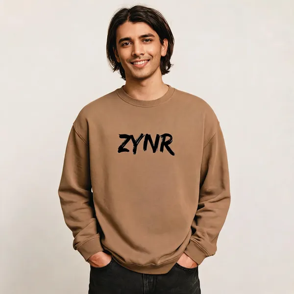 Beige_Cotton_Oversized_Phoenix_Print_Sweatshirt_For_Unisex
