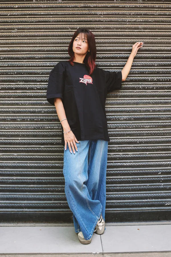 Black_Cotton_Oversized_Wolf_Print_T-Shirt_For_Unisex