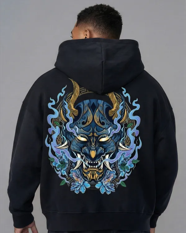 Black_Cotton_Oversized_Zip-Up_Hoodie_For_Unisex