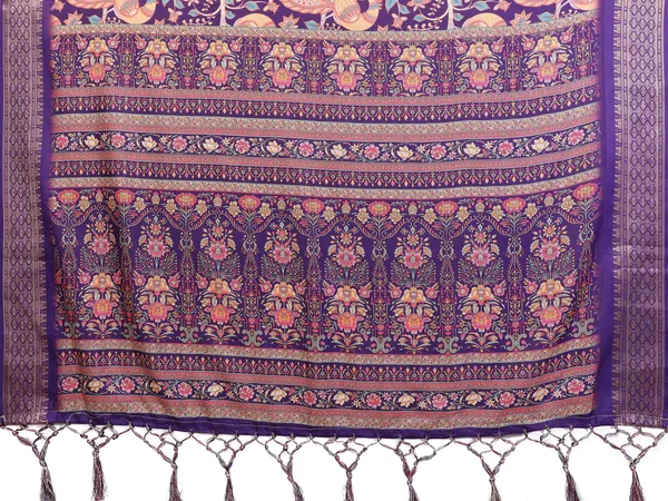Purple_Cotton_Silk_Floral_Paisley_Printed_Saree_With_Blouse_Piece_For_Women