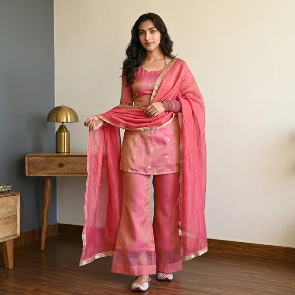 Pink_Vichitra_Silk_Embroidered_Kurta_Palazzo_Set_With_Dupatta_For_Women