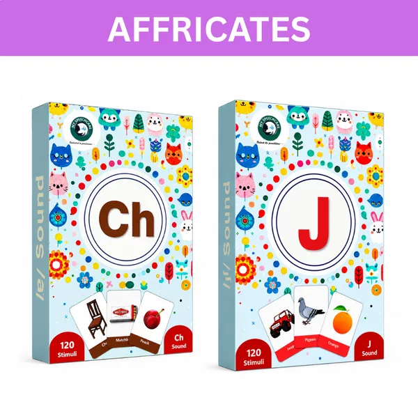 My_SpeechCare_Articulation_&_Pronunciation_Flashcards_–_Affricates_/J/_&_/Ch/_|_Speech_Practice_Cards_for_Kids