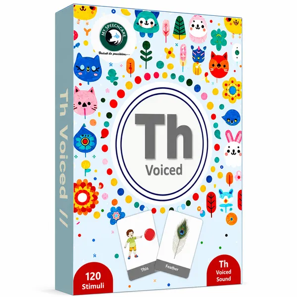 My_SpeechCare_Articulation_&_Pronunciation_Flashcards_–_Voiceless_/Th/_Sound_|_Speech_Practice_Cards_for_Kids