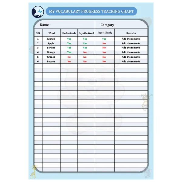 My_SpeechCare_Vocabulary_Progress_Tracker_–_Word_Learning_Monitoring_Chart_for_Kids