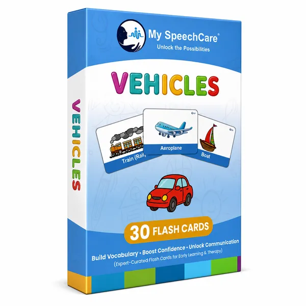 My_SpeechCare_Vocabulary_Builder_Flashcards_–_Vehicles_|_Language_Development_Cards_for_Kids