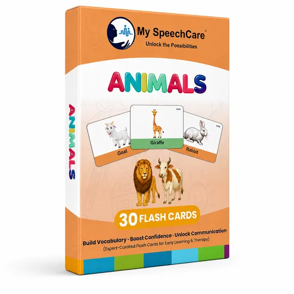 My_SpeechCare_Vocabulary_Builder_Flashcards_–_Wild_&_Domestic_Animals_|_Language_Development_Cards_for_Kids