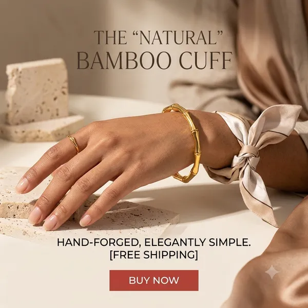 18K_Gold-Plated_Bamboo_Open_Cuff_Kada
