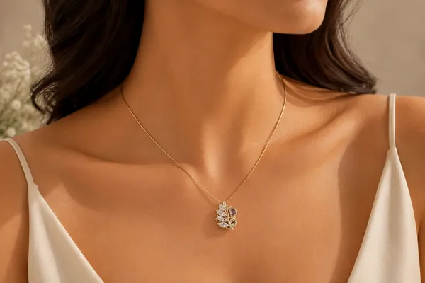 LUXURY_CRYSTAL_FLOWER_PENDANT_NECKLACE