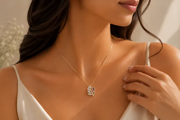 LUXURY_CRYSTAL_FLOWER_PENDANT_NECKLACE